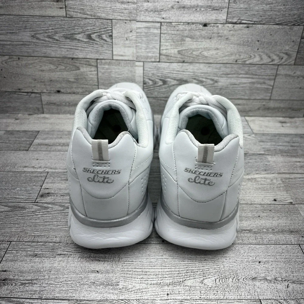 Skechers Elite White Casual Shoes Sneakers 11798 Women Size 10‎